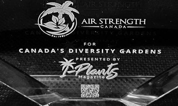 2023 Biophilic Design Award plaque - Additional custom etching - new artwork